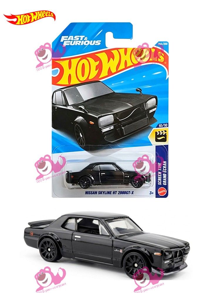 Машинка Mattel Hot Wheels 1:64 Basic Car 2026P C4982 Nissan Skyline HT 2000GT-X
