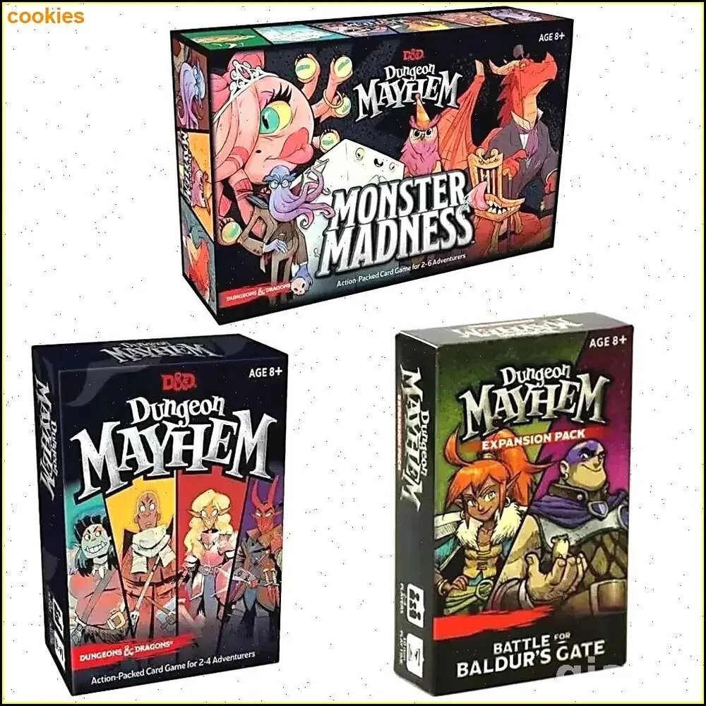 Настольная карточная игра Настольная Dungeon Mayhem Игра (Карточная) Новая версия игры