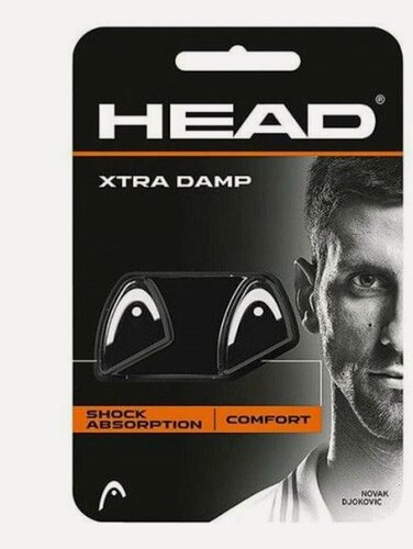 Изображение товара Виброгасители Head Xtra Damp WH Унисекс Черный Унисекс Большой теннис 100% Полиэстер