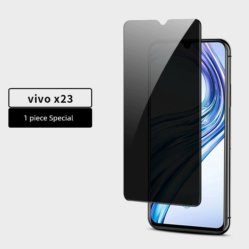 Защитная пленка из закаленного стекла 9D для Vivo X23, 45° защита от подглядывания, 1 шт.