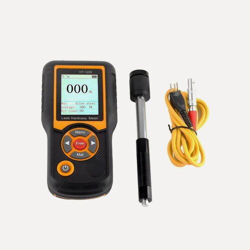 Изображение товара Hti HT-1208 (S14682HT1) портативный твердомер Роквелла высокоточный измеритель твердости металла с цифровым дисплеем 2.4 дюйма.