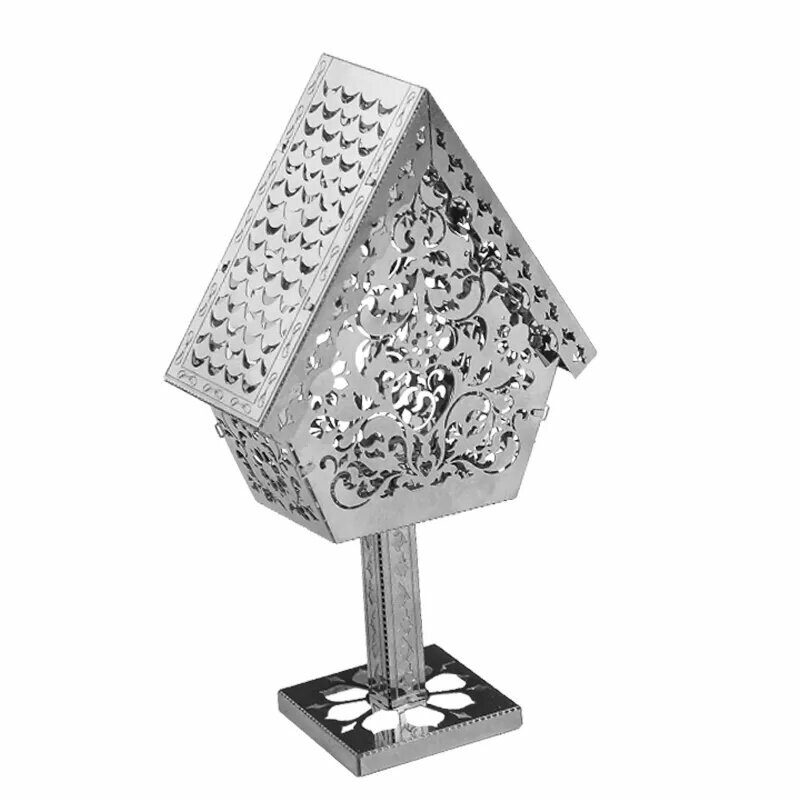 Птичье гнездо+Металлическая головоломка 3D