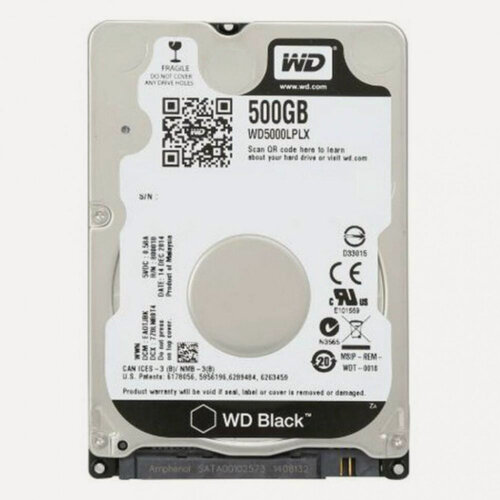 Изображение товара Жесткий диск Western Digital WD5000LPLX, 500 Гб