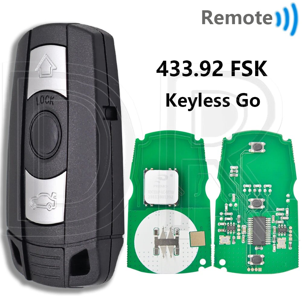 Ключ BMW Keyless Go 433.92 FSK