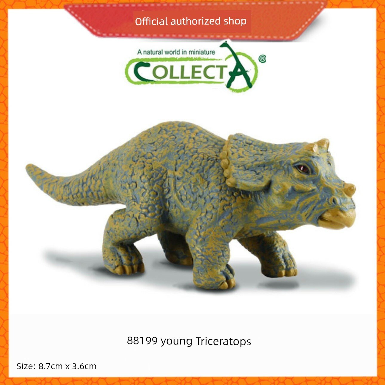 Модель юного Трицератопса от CollectA, динозавр для коллекционеров