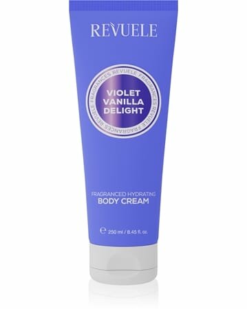 Крем для ухода за кожей Revuele Violet Vanilla Delight Fragranced Hydrating Body Cream, 250 мл