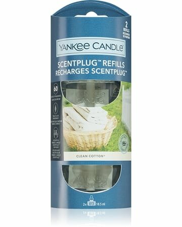 Ароматический диффузор Yankee Candle Clean Cotton, унисекс, 2 18,5 мл