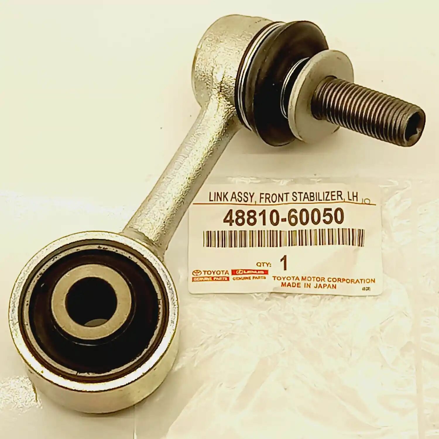 Стойка стабилизатора (линк) передняя левая 48810-60050 Chase; для Toyota Land Cruiser OEM 48810-60050