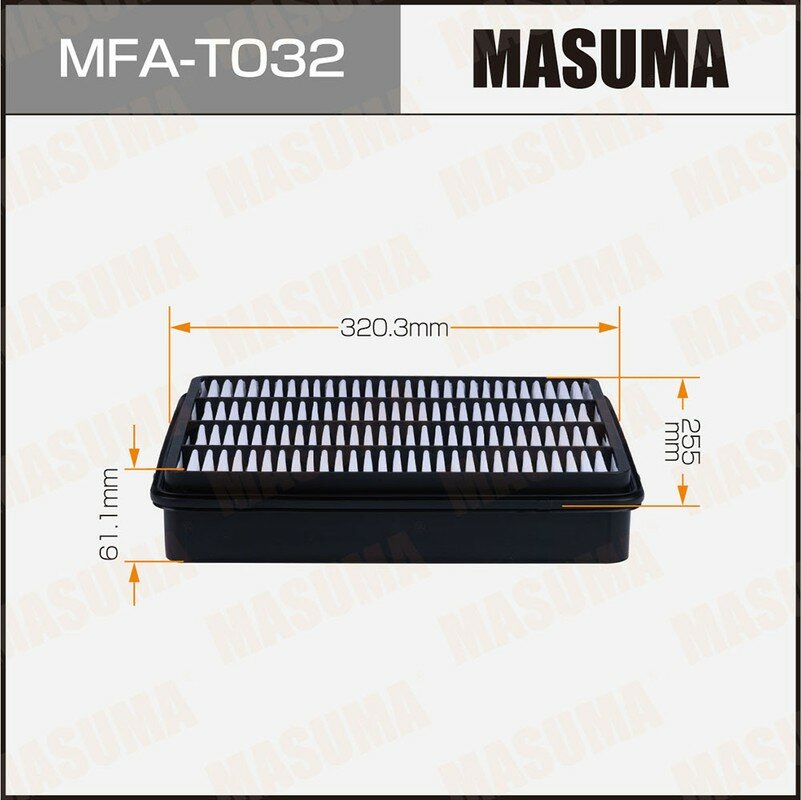 Фильтр воздушный MASUMA MFA-T032 Land Cruiser, Fja300W 1.20
