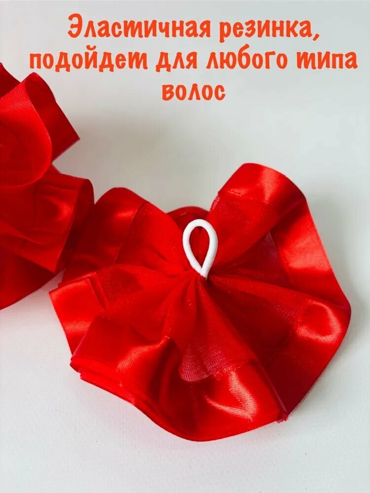 Бант для волос 2 шт. — фото 1