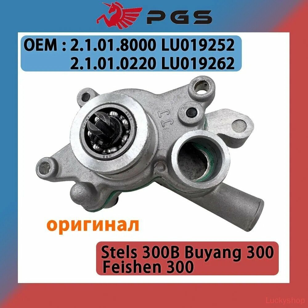 Оригинал bодяной насос 2.1.01.8000 LU019252 2.1.01.0220 LU019262 для Stels 300B Buyang 300 Feishen 300