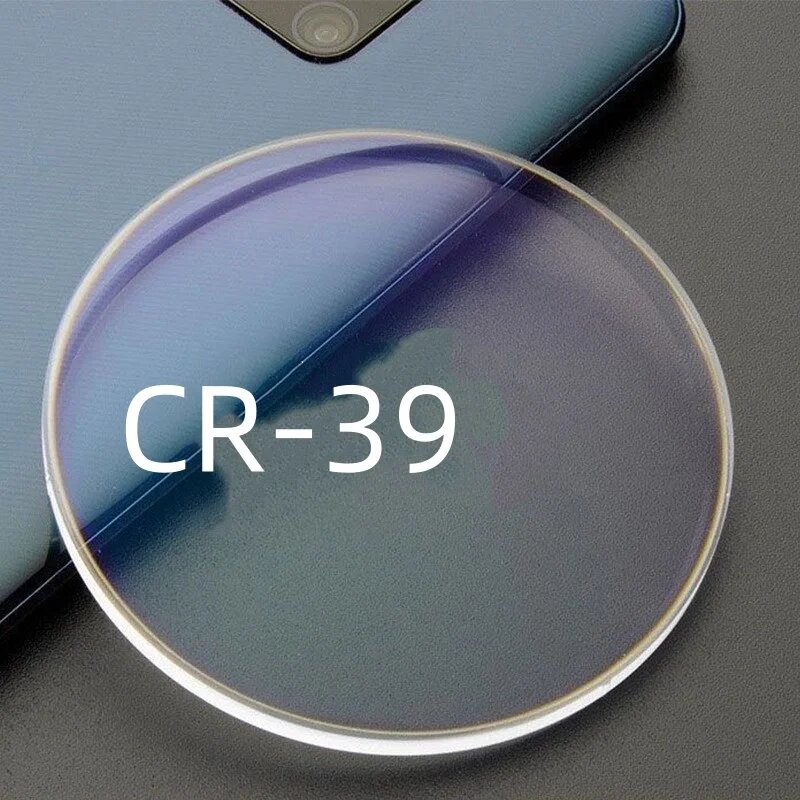 Линзы CR-39, индекс преломления 1.56, 2 шт