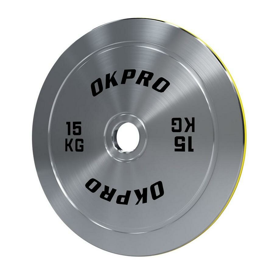 Диск хромированный стальной OKPRO OK2002E 15 кг