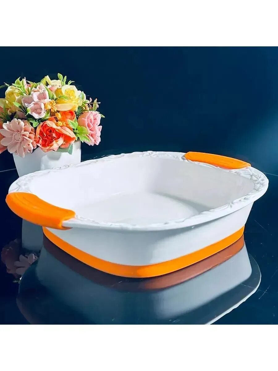Форма для запекания фарфор, 26,5x26,5 см