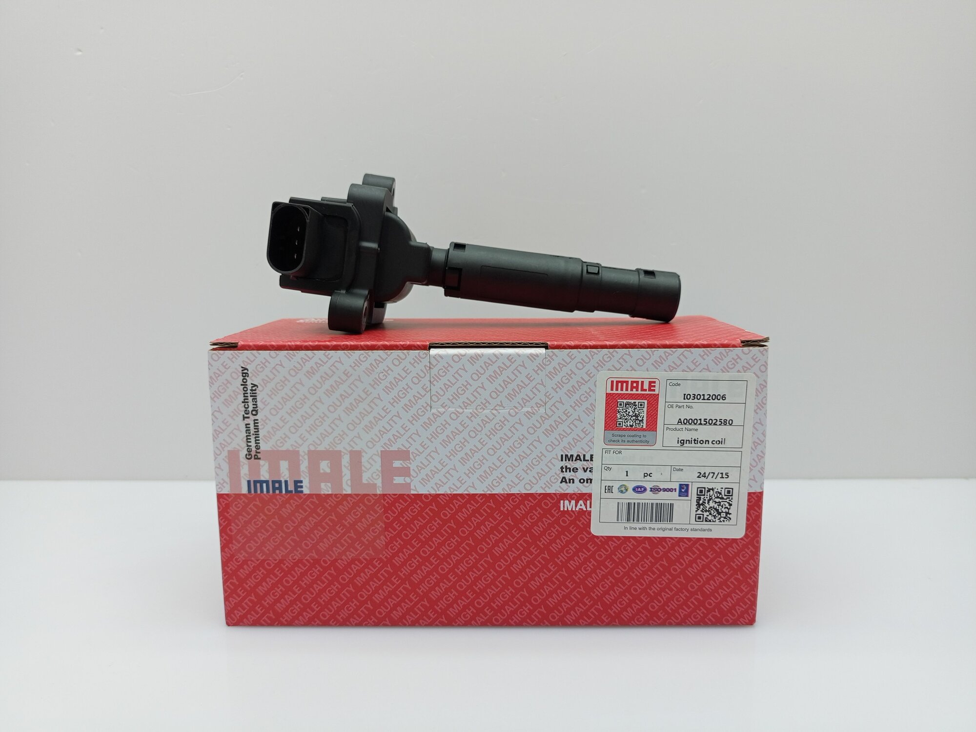 Новая катушка зажигания Mercedes Benz M271 IMALE/IMLENG I03012006 A0001502580