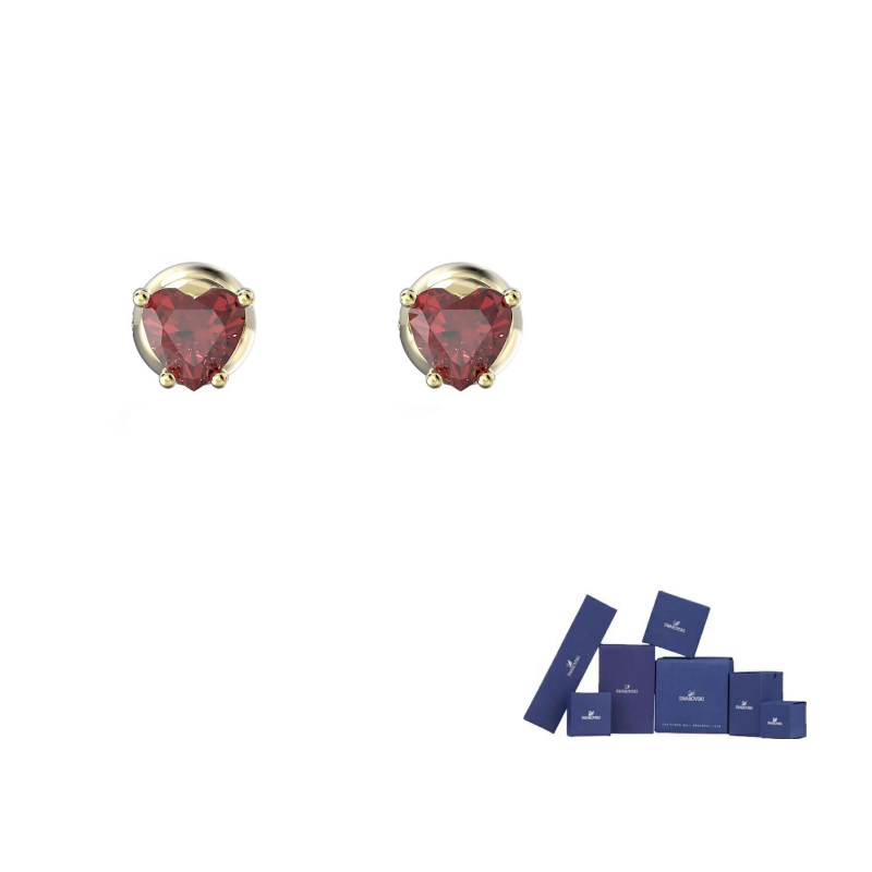 Серьги пусеты SWAROVSKI, кристаллы Swarovski
