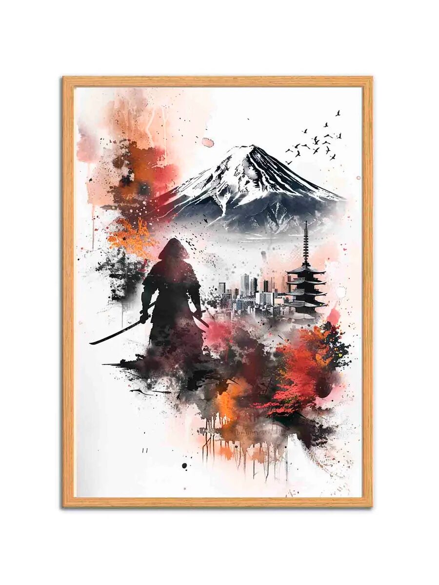 Джей Берд Самурай 5, Плакат 30x42см