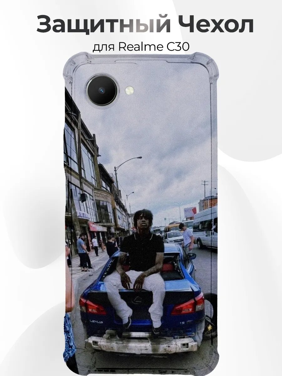 Чехол для Realme C30 Lexus IS XE30 Без Бампера