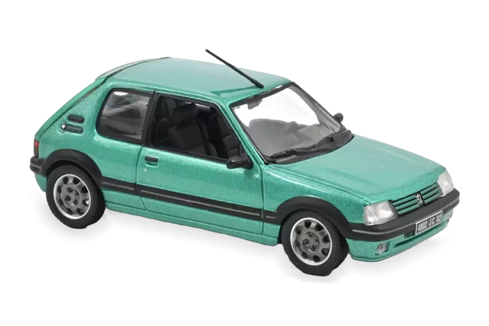 Модель коллекционная NOREV Peugeot 205 gti "griffe" 1990 green