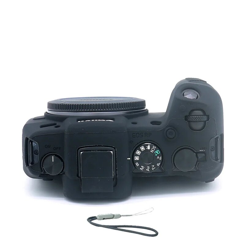 Силиконовый чехол для Canon EOS RP, черный