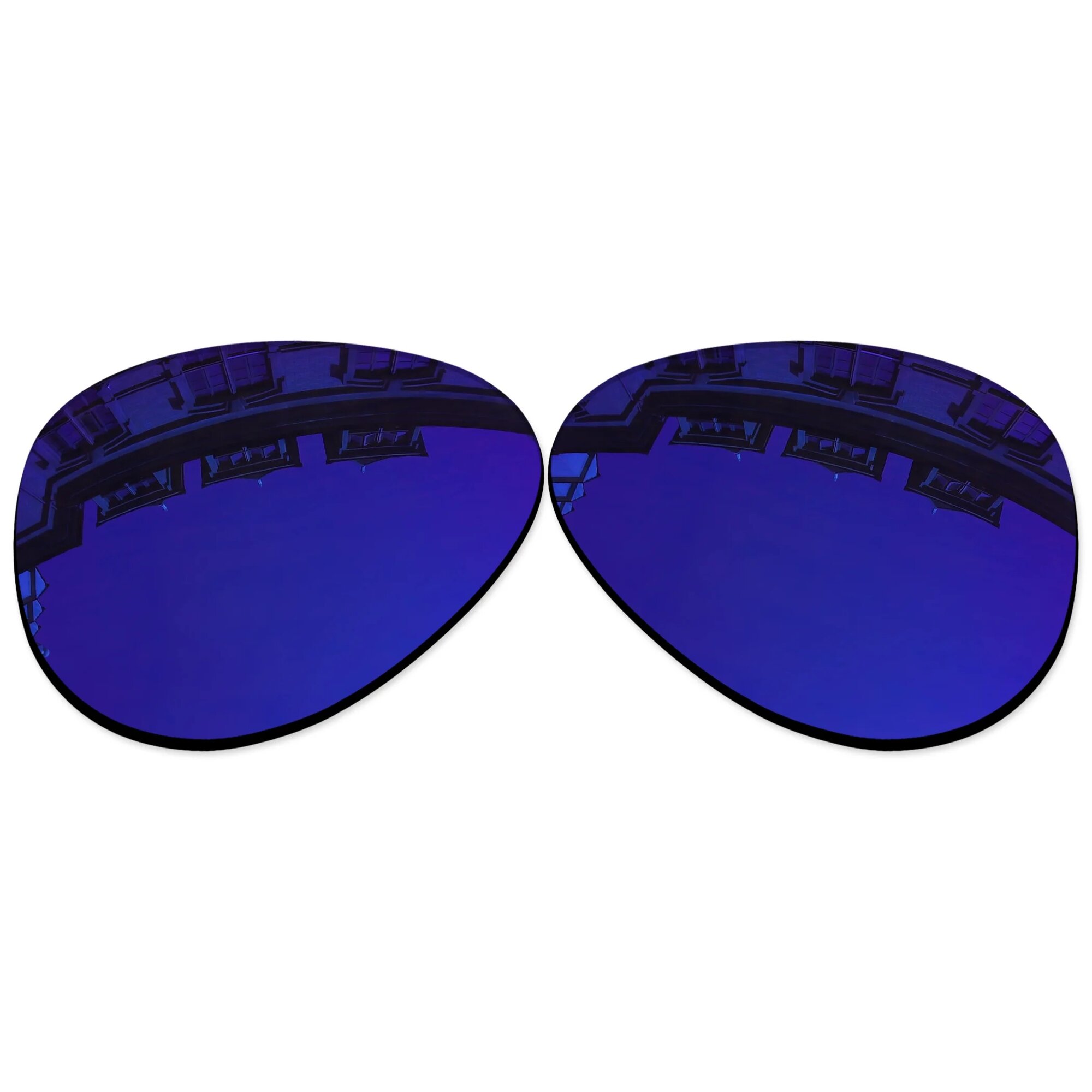 Поляризационные линзы Aaaxopticflow Blue Sapphire Mirror для Ray-Ban RB3689
