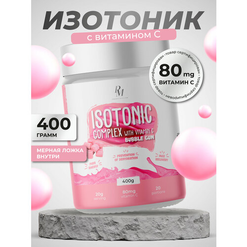 Изотоник с витаминным комплексом PM-Organic Nutrition, 400гр, Баблгам