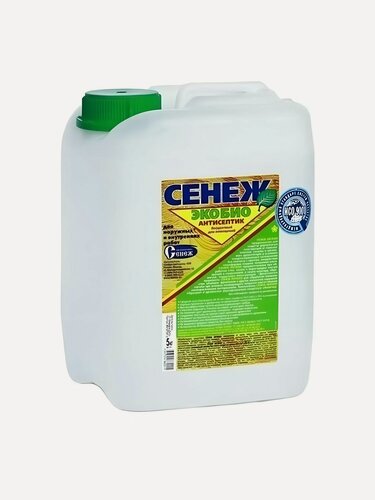 Изображение товара Антисептик для дерева Сенеж ЭкоБио 5 кг, защита от плесени и насекомых