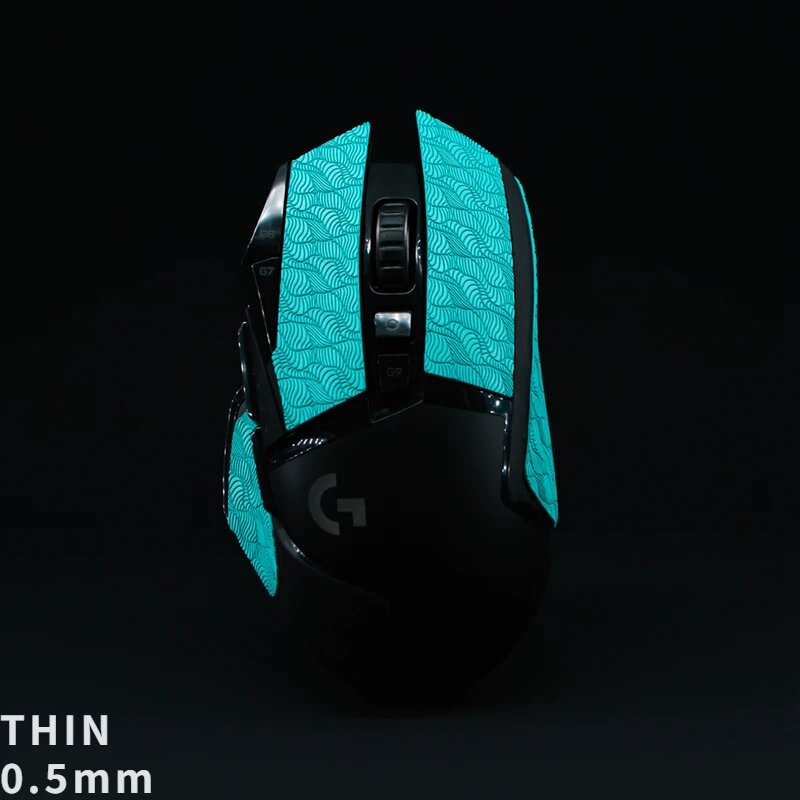 Тиффани-синий противоскользящий коврик для мыши G502/G502hero 0.5 мм