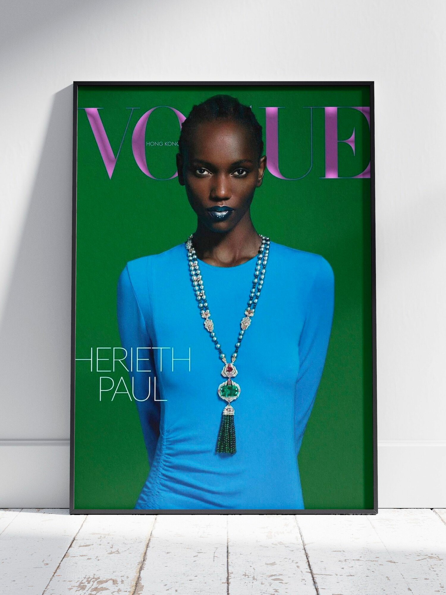 Плакат на стену для интерьера Гериет Пол (Herieth Paul 9) - Постер по модели, бренду и моде формата A4 (21x30 см)