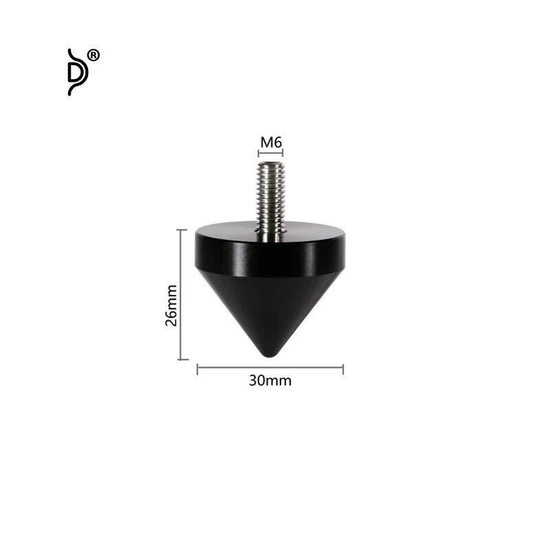 Шпилька для аудиосистемы Gu Lingsheng Black Diamond, стандартная антивибрационная подставка для усилителя, M6