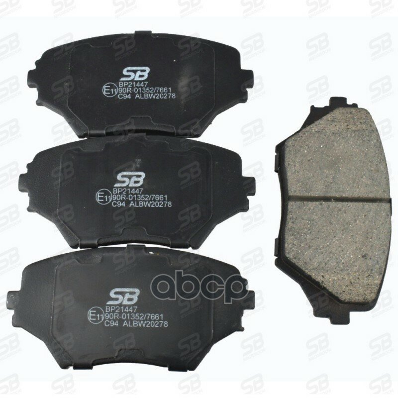 Тормозные дисковые колодки BP21447 SB Nagamochi арт. BP21447