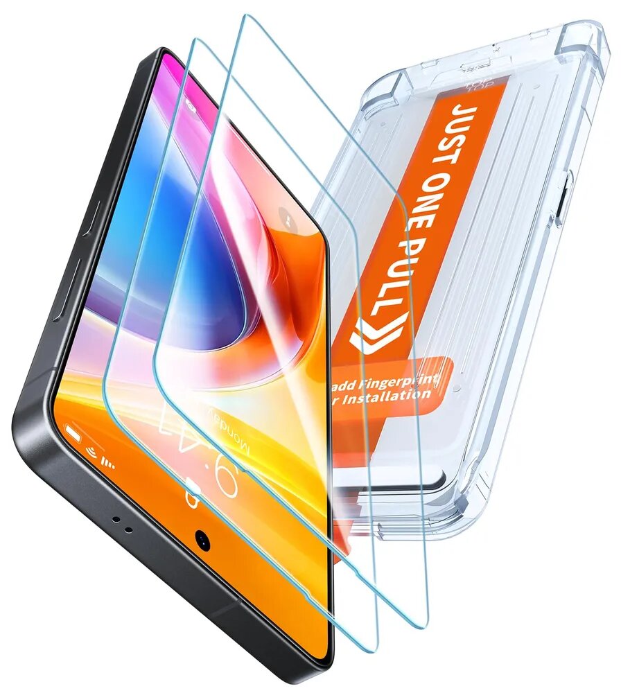 Защитная пленка TORRAS для Samsung Galaxy S26: ударопрочная, изготовлена из закаленного стекла авиационного качества 9H+, обеспечивающего высокую чувствительность сенсорного экрана.