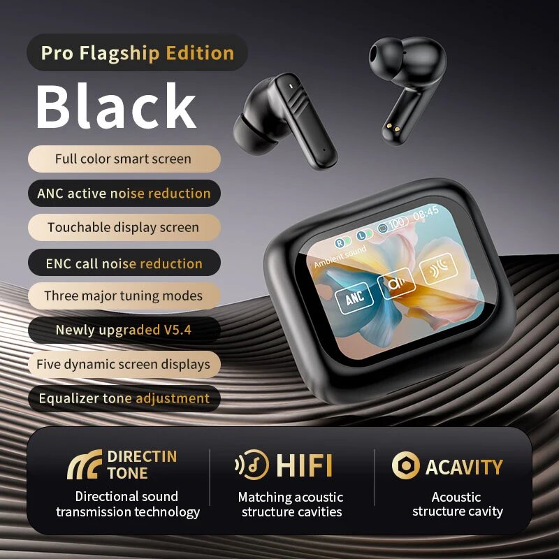 Беспроводные наушники Pro Flagship Edition Black EJ59-Black