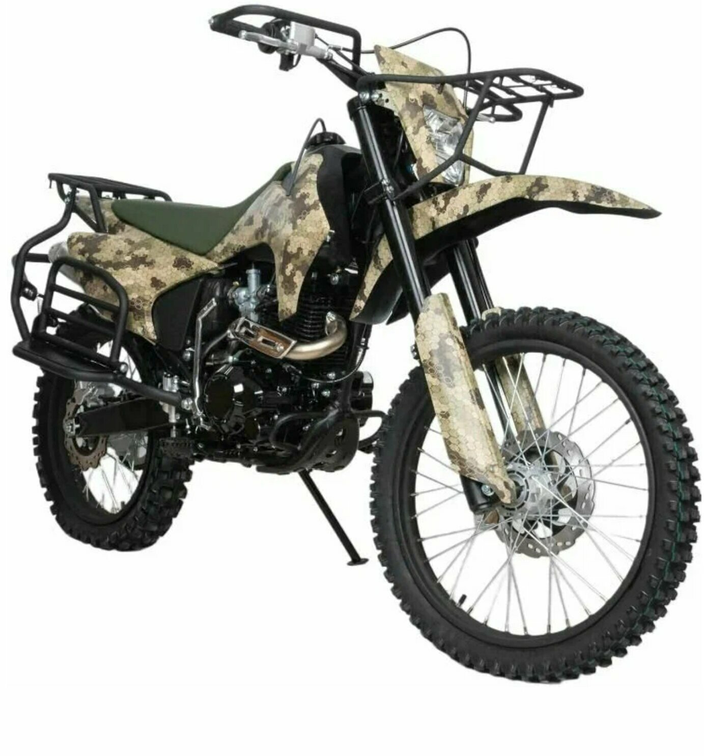 Мотоцикл Кросс 300 XR300 MILITARY 175FMM) 300 куб. см. ✅ +Багажная система/ 25 л. с. / Кросс — фото 1