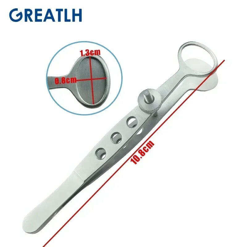 GREATLH Щипцы для халязиона из титана/нержавеющей стали Stainless