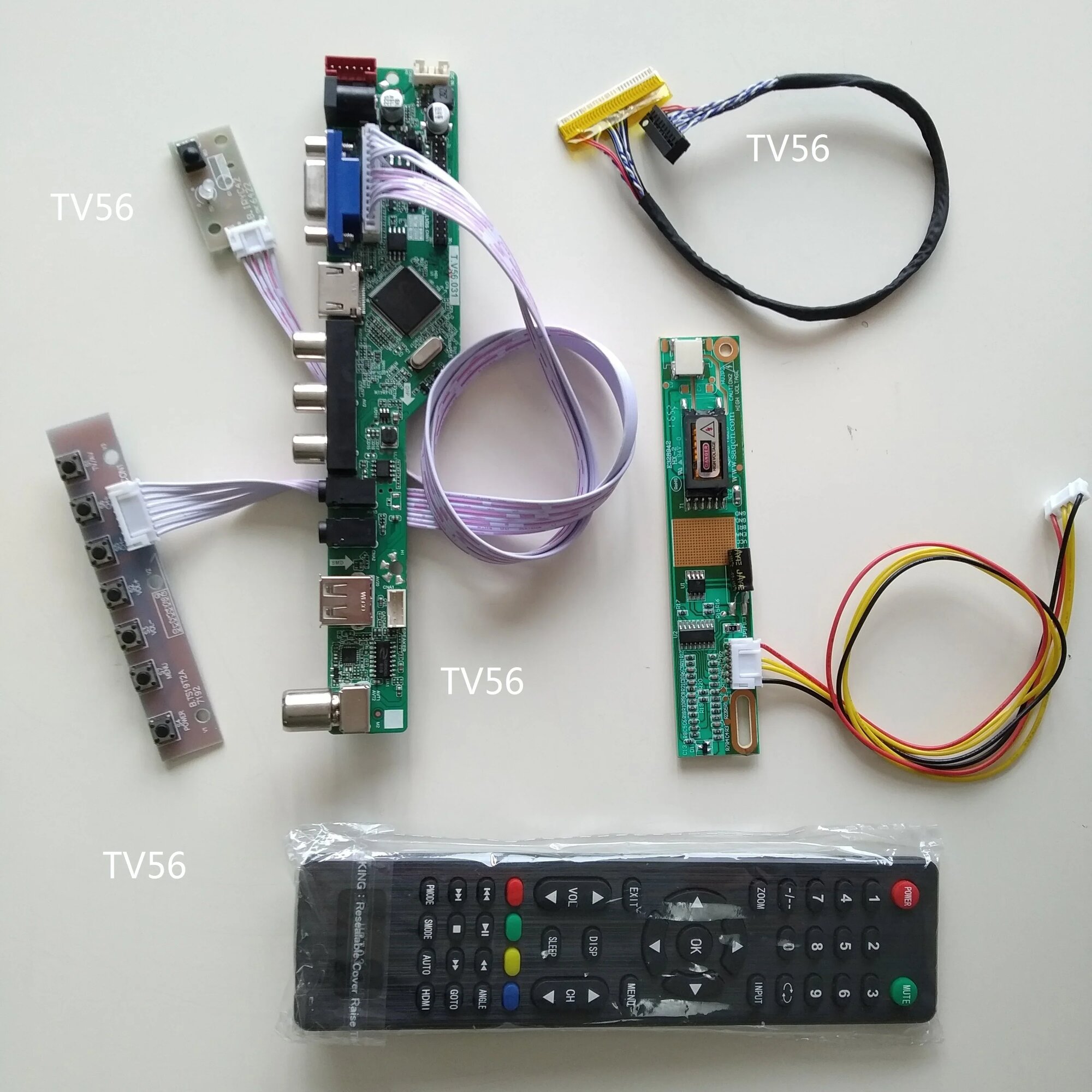 Контроллер платы OPLY для LP154WX4-TLD2/TLD4 15.4" экрана