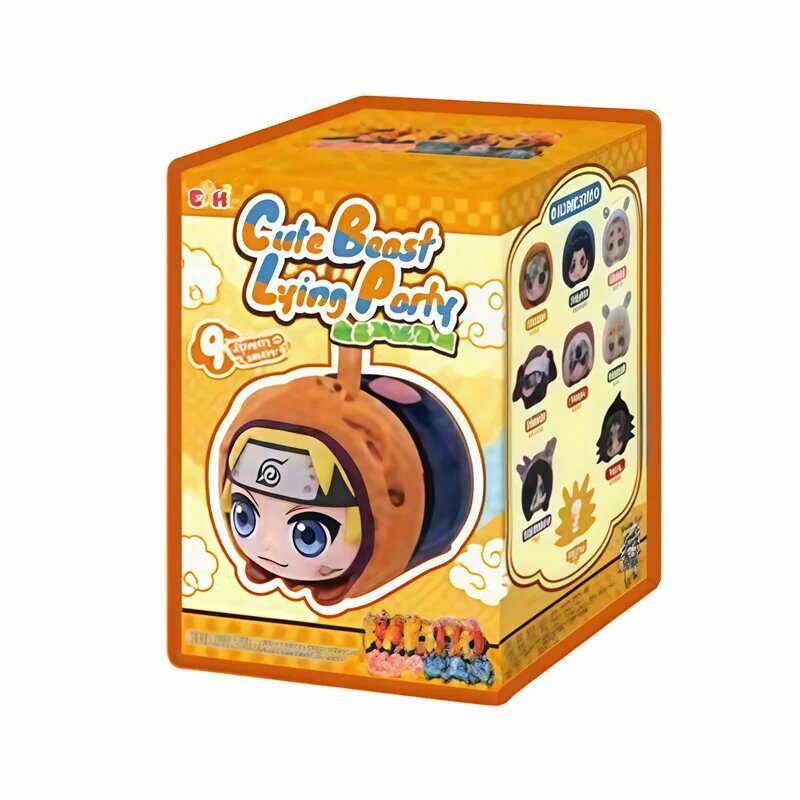 EAKI Naruto Shippuden Cute Beast Blind Box, Оранжевый