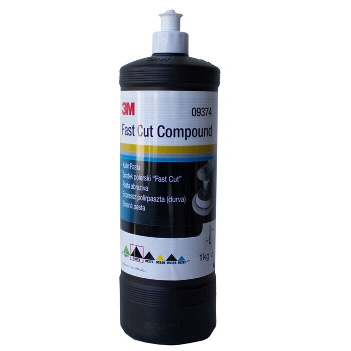 Абразивная полировальная паста 3M 09374 Fast Cut Perfect-IT III, первый шаг, 1кг