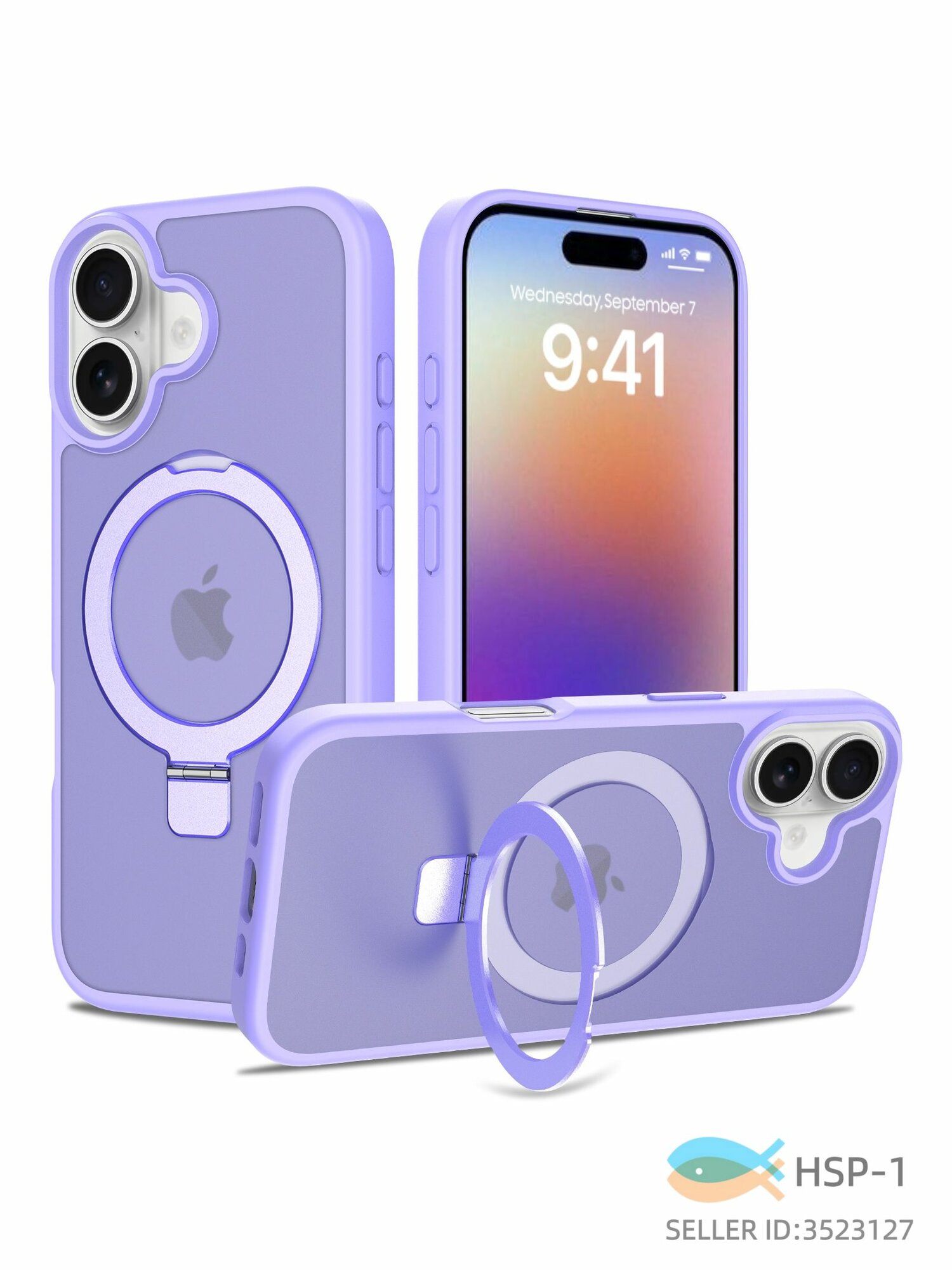 Магнитный чехол-подставка для iPhone 17 с креплением Ракетка , TPU+PC, с силиконовой амортизацией