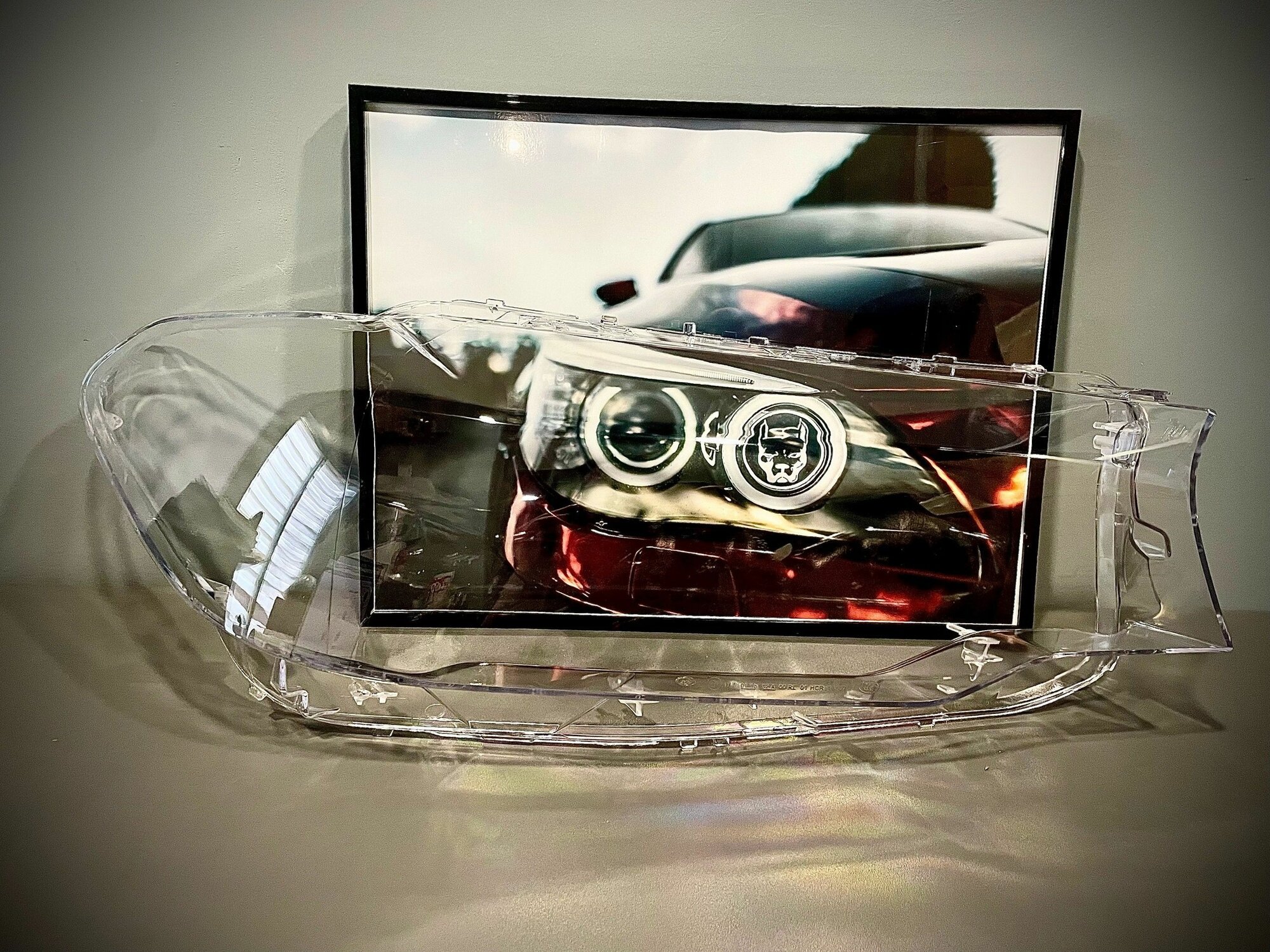 Стекло фары BMW 5 G30 G31 2017-2020 Правое / Правое стекло на БМВ 5 Г30
