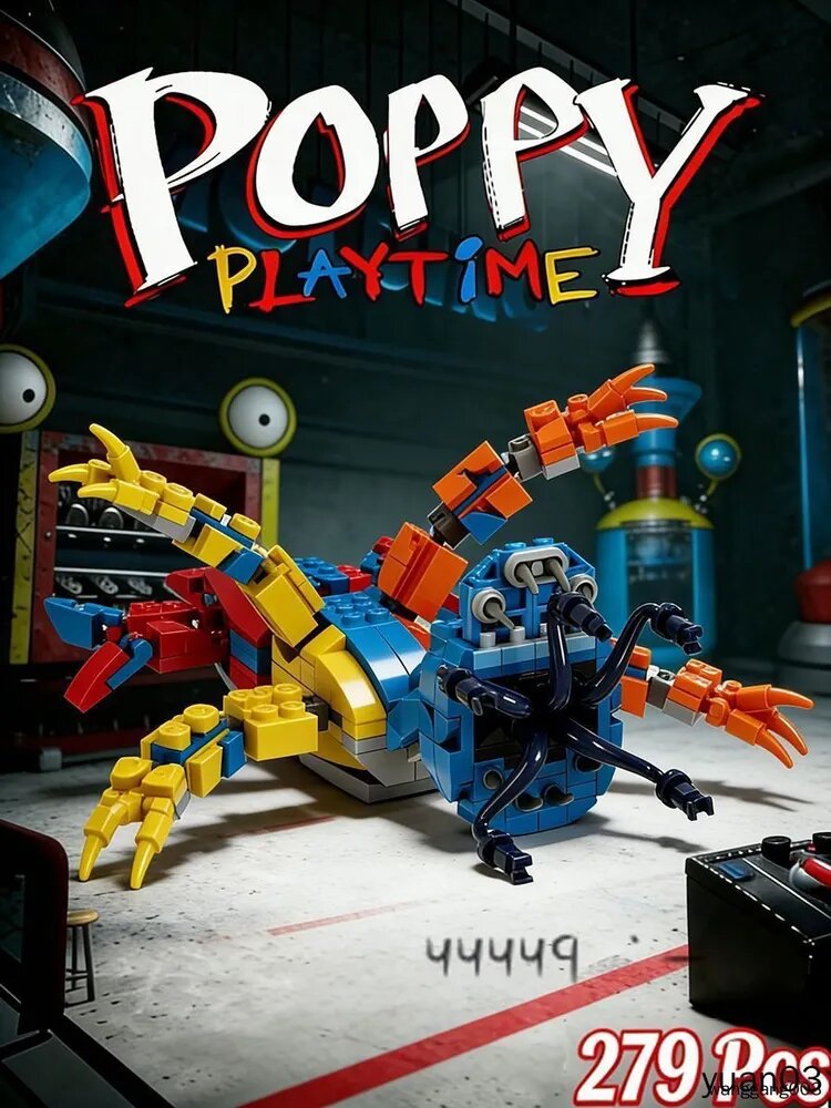 Конструктор поппи плейтайм 279 pcs/poppy playtime toys