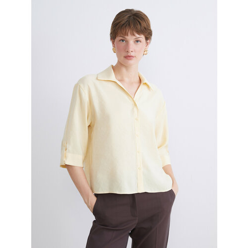фото Рубашка lc waikiki, размер 42, light yellow