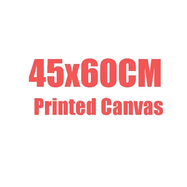 Вышивка крестом 45x60см, 14CT Printed Canvas