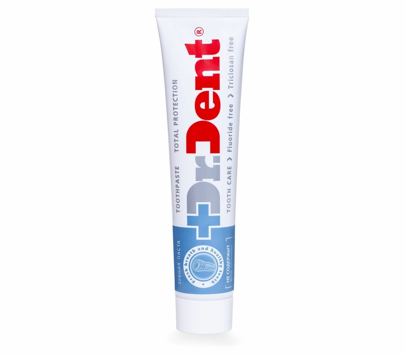Modum Паста зубная Dr.DENT Total Protection Комплексный уход без фтора, 170 г