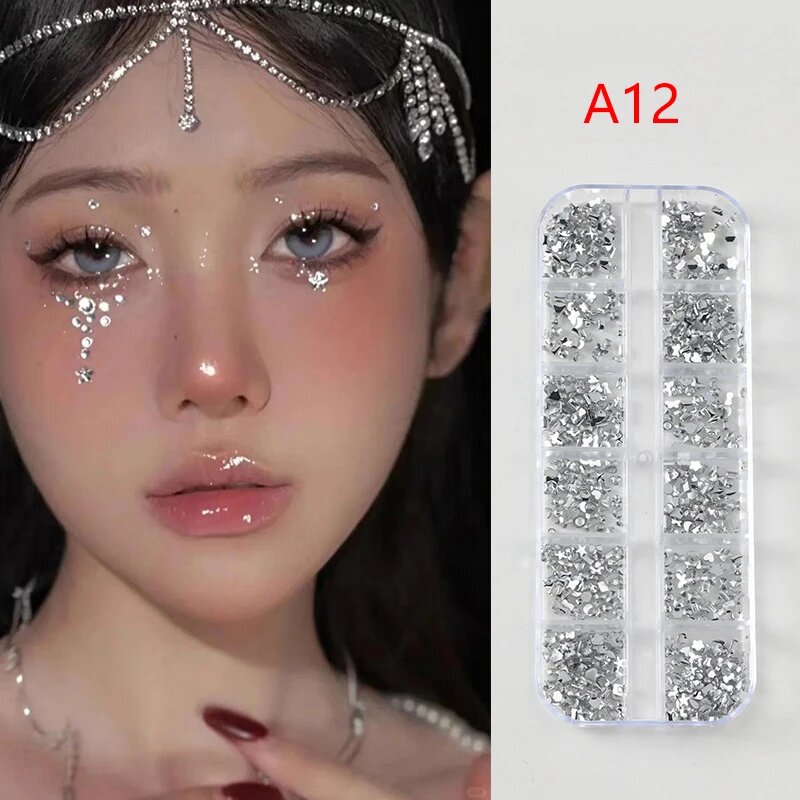 Кристаллические наклейки для лица Swarovski A12