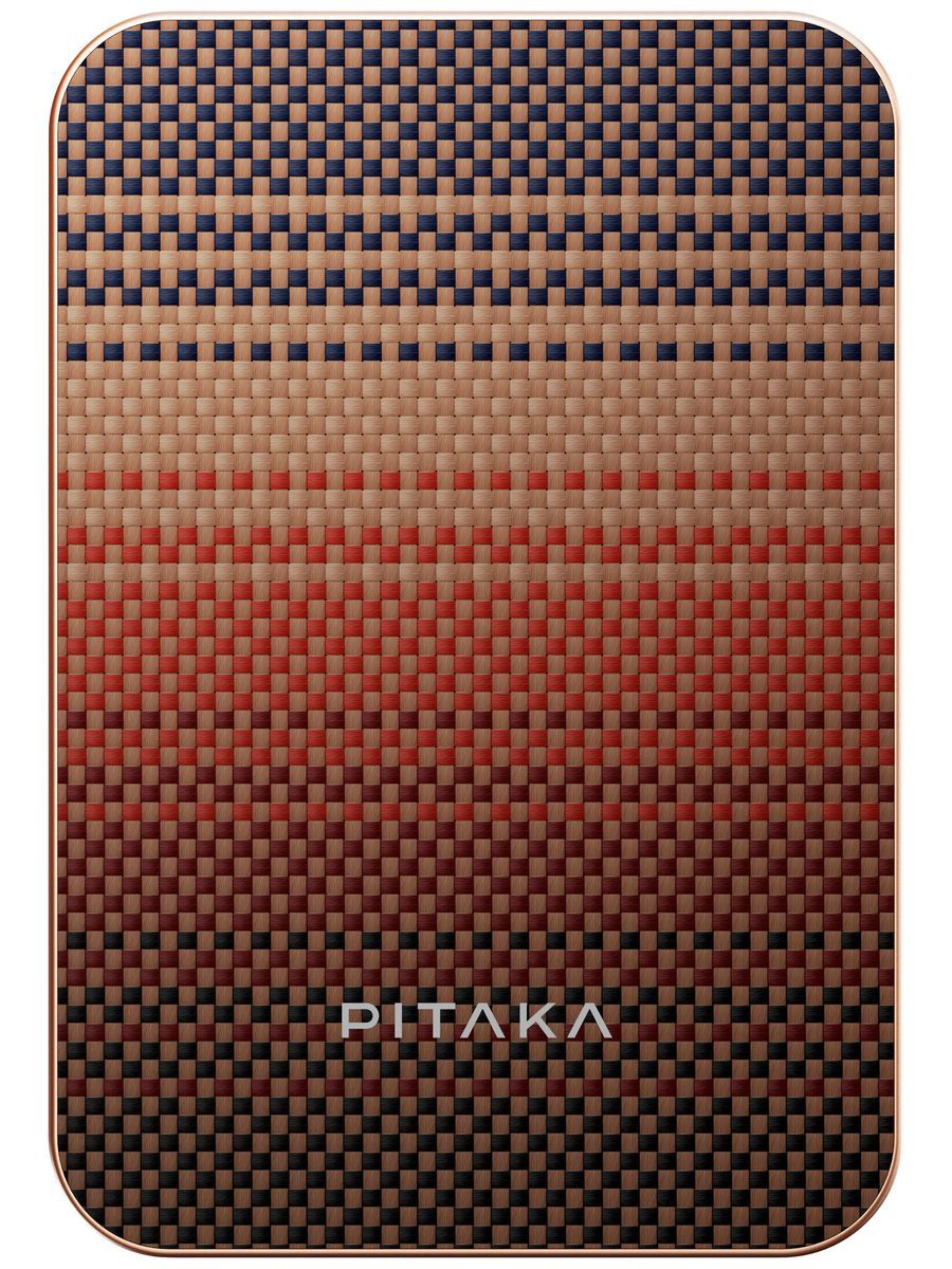 Pitaka Power Bank Qi2 5000 mah Внешний аккумулятор, оранжевый, PBQ2402