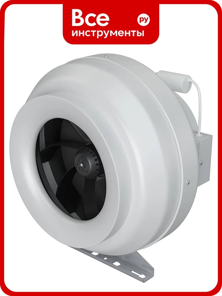 Центробежный канальный пластиковый вентилятор ERA BB D250 CYCLONE 250 87-612