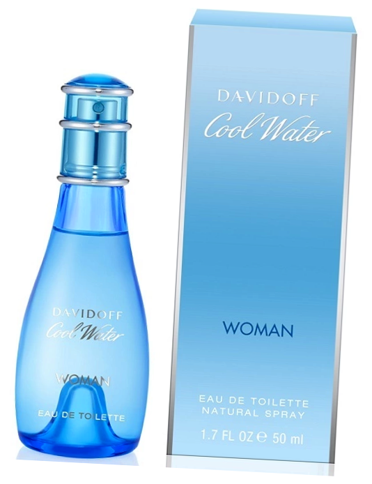 Женская туалетная вода Cool Water Davidoff 50 мл / Давидов Кул Вотер