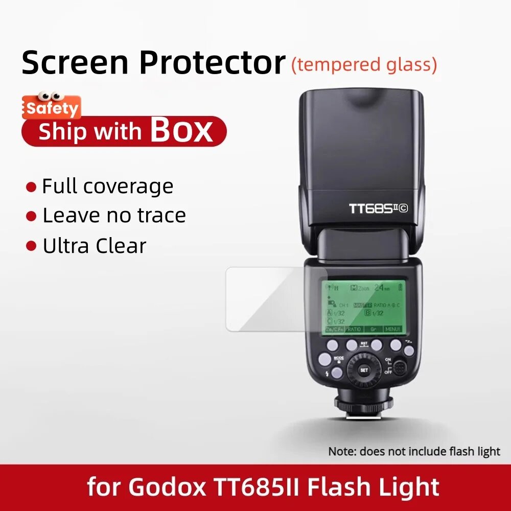 Защитная пленка из закаленного стекла 9H для Godox 1pcs for TT685II