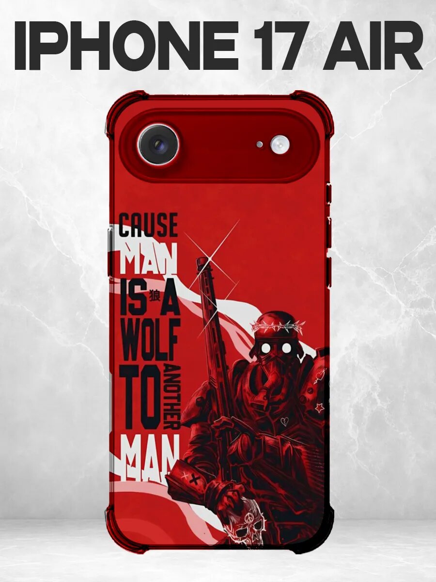 Чехол на iPhone 17 Air Warhammer 40000 цитата WH40K